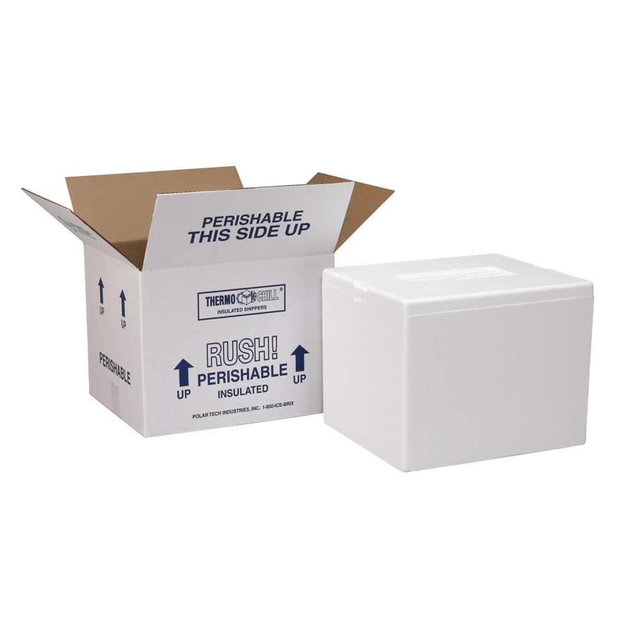 Temperature Safe Shipping and Transportation Packaging, ICE BOX Right Fit  Insulated Foam