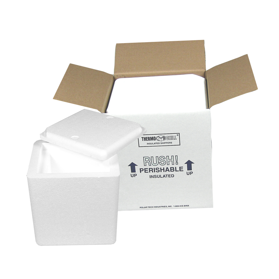 Temperature Safe Shipping and Transportation Packaging, Polar Tech  Industries, Inc. Lab Tube Mailers, 775