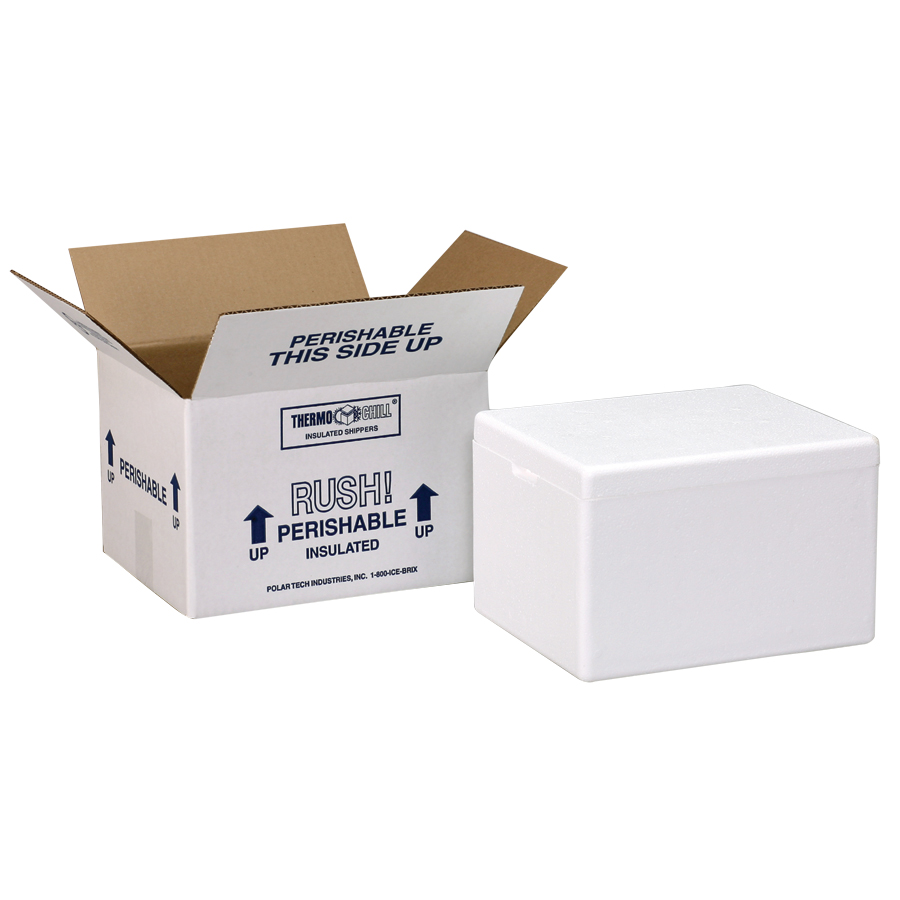 Temperature Safe Shipping and Transportation Packaging, Polar Tech  Industries, Inc. Lab Tube Mailers, 730