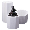 7.5 x 7.5 x 14-11/16 ID Safeway&reg; Series UN &amp; DOT Compliant Corrugated Box, 780UN/KD - - alt view 1