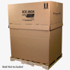 46&frac34; x 39 x 48-63&quot; Ice-Box Corrugated GE101KD T - - alt view 1