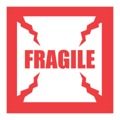 Fragile/Glass Labels