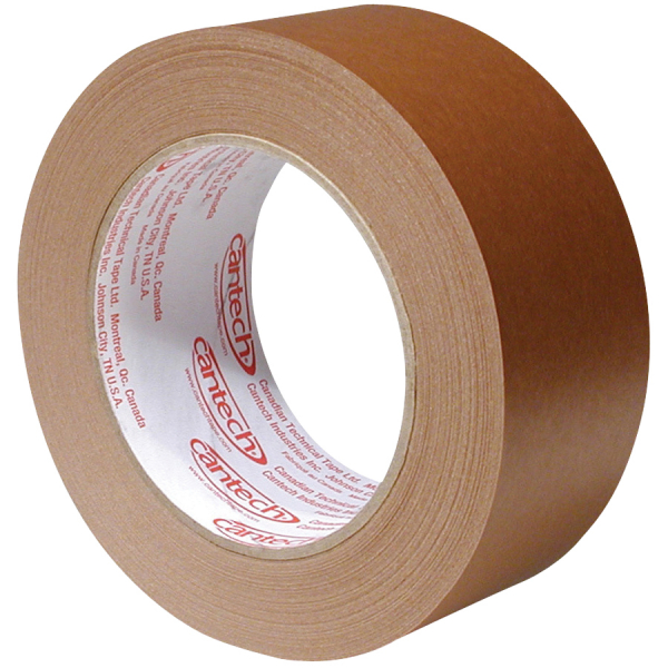 Pressure Sensitive Adhesive Kraft Tape 3 Inches x 60 yards