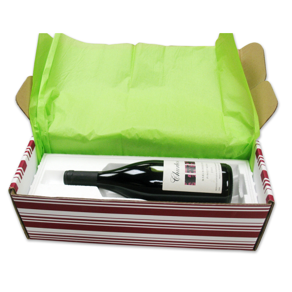  1 Bottle, 741GBD/RD Tab Locking Gift Box