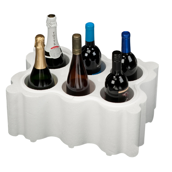  6 bottle, Wine Shipper 747T, Foam Only