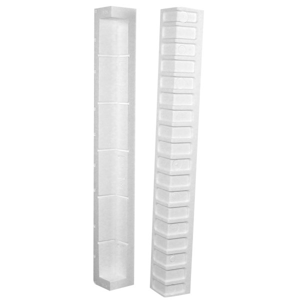 33 x 2.5 x 2.5&quot; Foam Edge Protectors, 914F Closed Ends