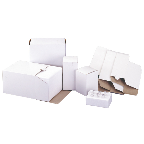 Sturdy Fiberboard and Corrugated Mailers, Fits 724 (4 tubes)