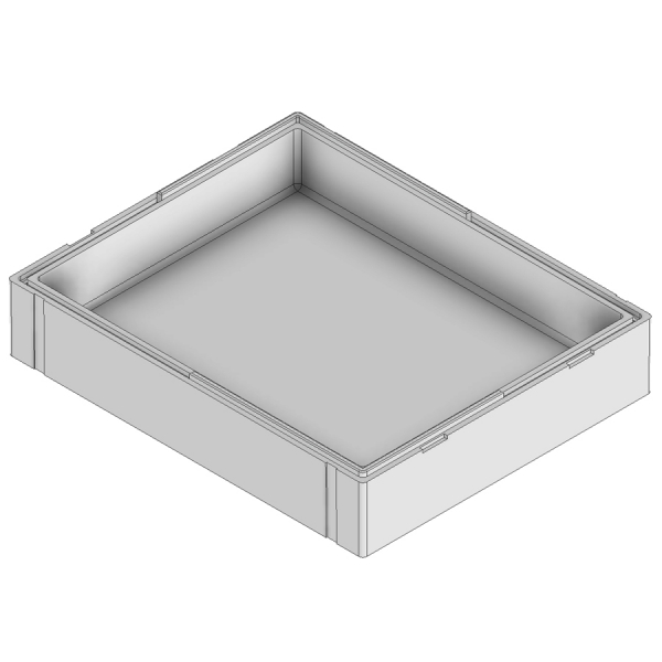 40&frac14; x 32 x 6&frac34;&quot; ID, GE92 SMLB Small Lid/Base
