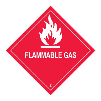 Hazard Labels HML 404 HAZARD CLASS 2 GASSES