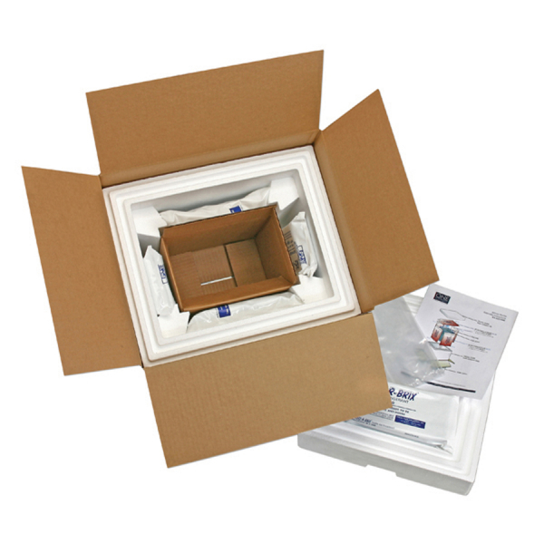  9 x 6 x 8" ID, 222/ONE Foam In Carton Prevalidated Kit
