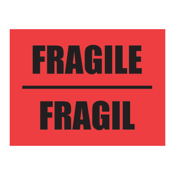 SCL 513 4 x 3 FRAGILE FRAGIL