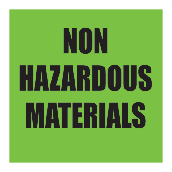 SCL 525 2 x 2 NON HAZARDOUS MATERIALS