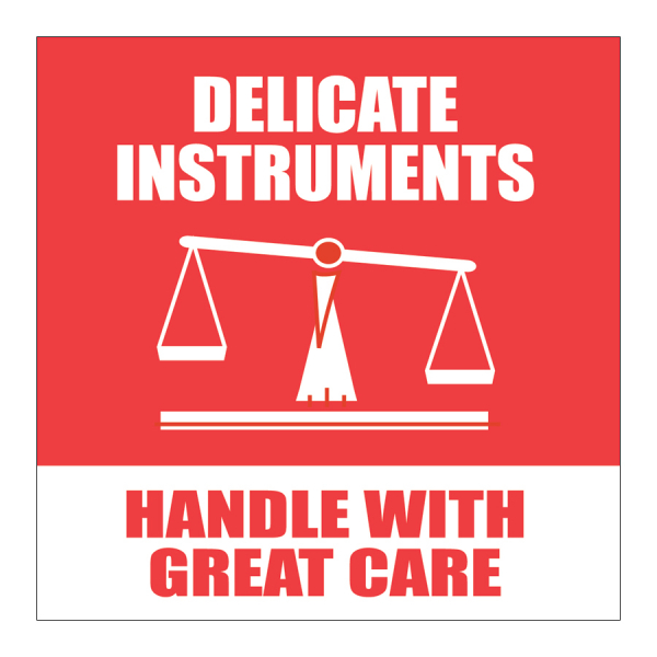 SCL 537 4 x 4 DELICATE INSTUMENTS HANDLE WITH GREAT CARE