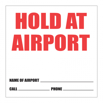 SCL 582 4 x 4 HOLD AT AIRPORT