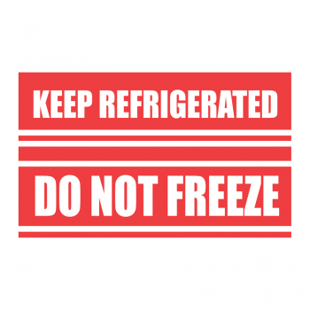 SCL 587 5 x 3 KEEP REFRIGERATED DO NOT FREEZE