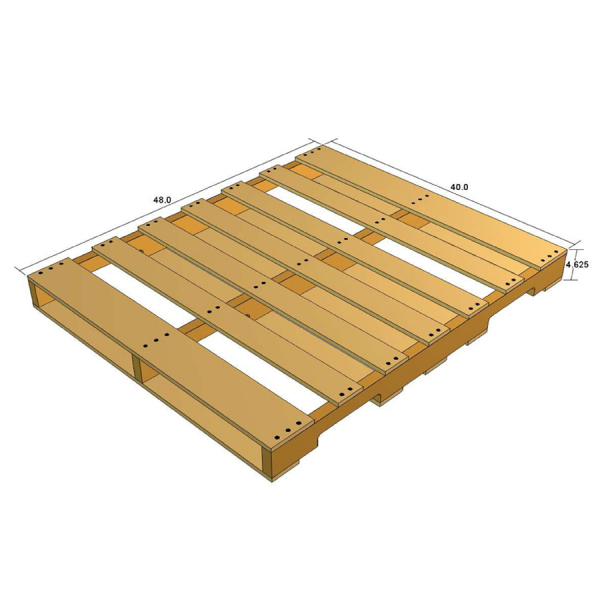 48 x 40 HEAT TREATED WOOD PALLETS, SHT 101