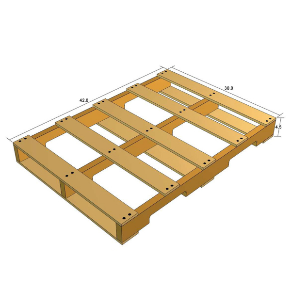 42 x 30 HEAT TREATED WOOD PALLETS, SHT 84