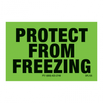 SPL 105 2 x 1.25 PROTECT FROM FREEZING
