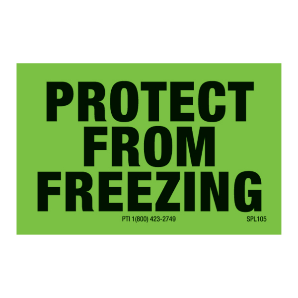 SPL 105 2 x 1.25 PROTECT FROM FREEZING