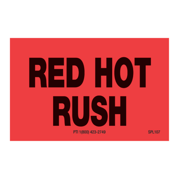 SPL 107 2 x 1.25 RED HOT RUSH