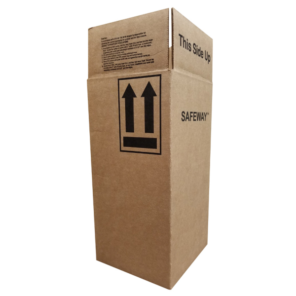  5.75 x 5.75 x 11.75&quot; ID UN &amp; DOT Compliant Corrugated Box, 732UN/KD