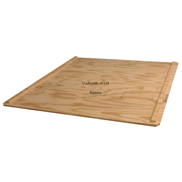 46 x 38&quot; GE92 WC LID Crate Collar Top