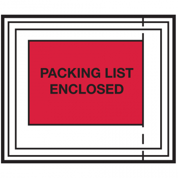 Full Face Packing List Envelope