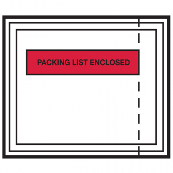 Panel Face Packing List Envelope