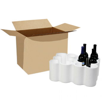 Top Load Wine and Champagne Shippers KD Box Only for 12 Bottles