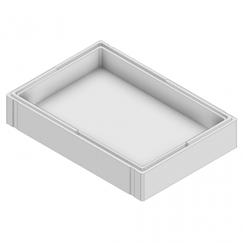 34 x 22 x 5&quot; ID, GE84 SMLB Small Lid/Base
