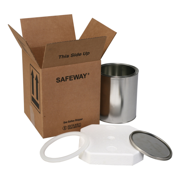 Hazardous Materials Paint Can Foam Shipper Kit HAZ1039; Holds: 1, 1 Gallon Paint Can