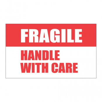 SCL 557 5 x 3FRAGILE HANDLE WITH CARE
