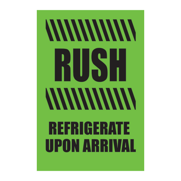 TAL 816 4 x 6 RUSH REFRIGERATE UPON ARRIVAL